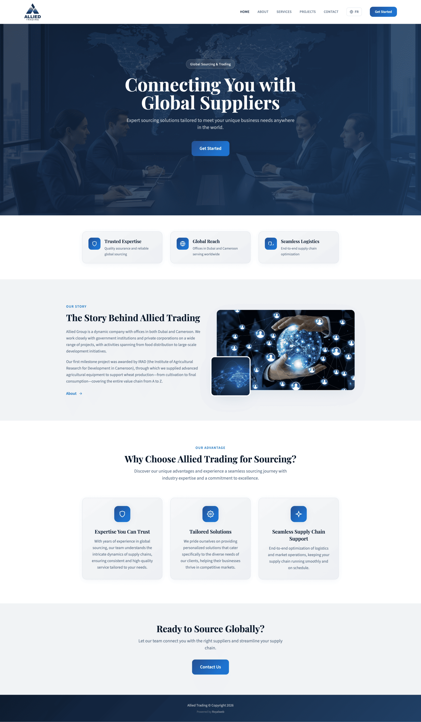 Allied Trading Homepage