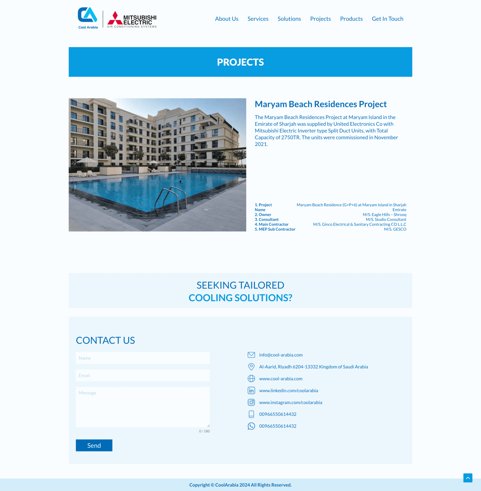 CoolArabia Project Maryam Beach