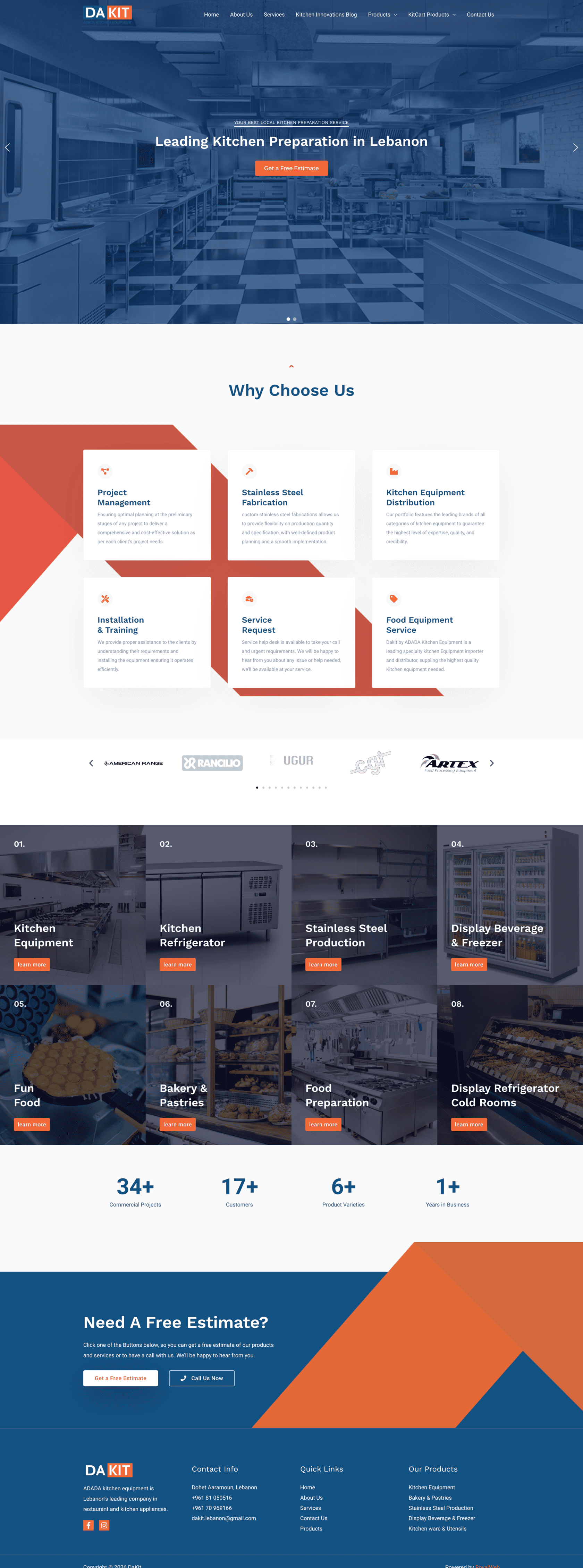 Dakit Homepage